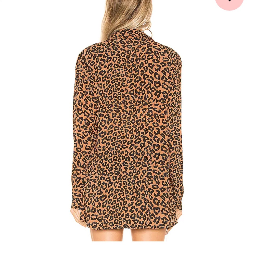 Beach Riot Blake Leopard Blazer - Size Small - Picture 2 of 3